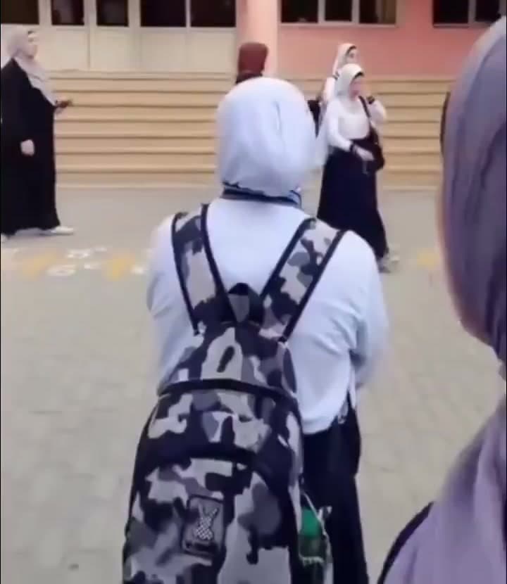 Headscarf-wearing schoolgirls turned away from school in Azerbaijan