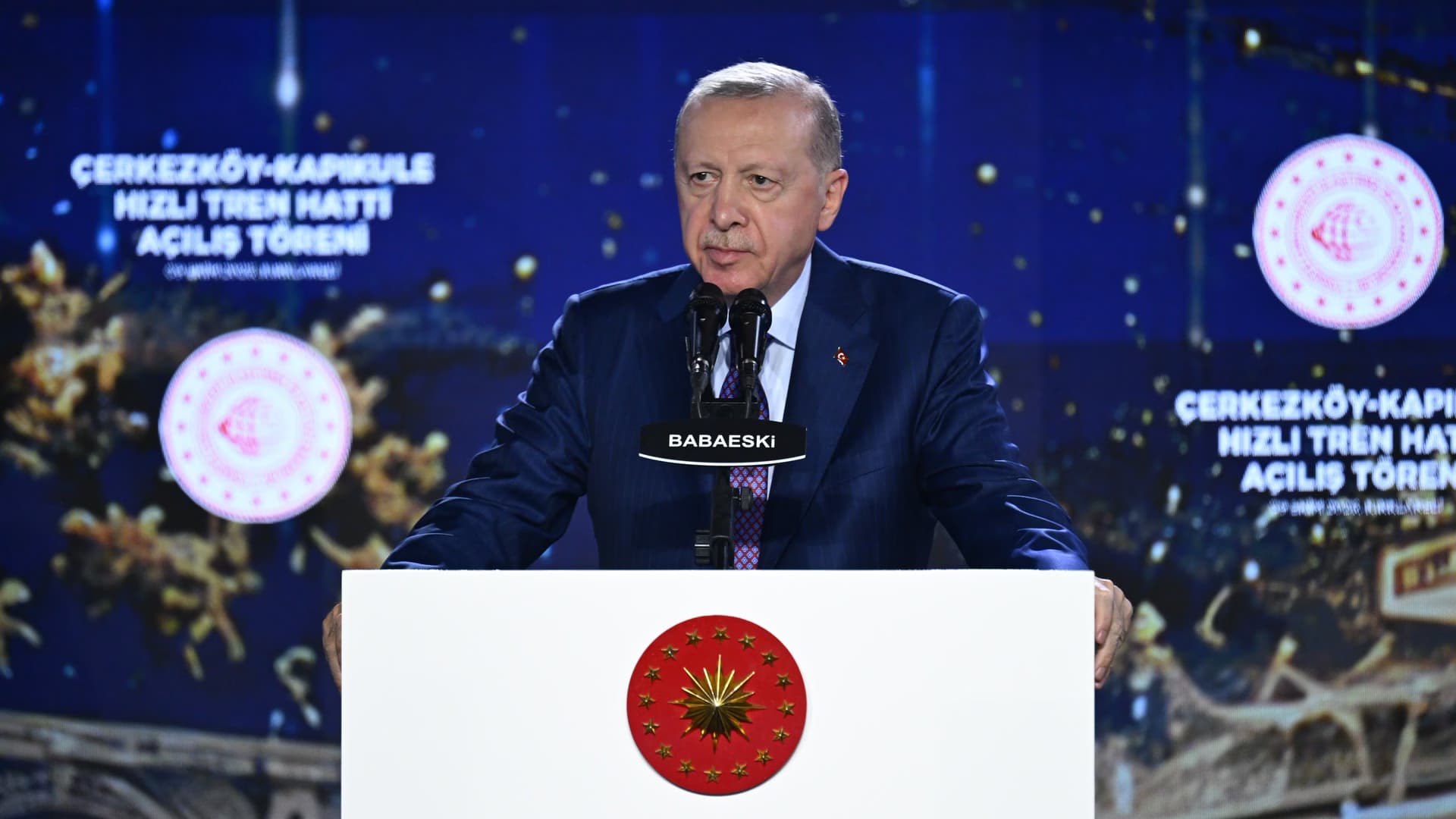 Çerkezköy-Kapıkule hızlı tren hattı açıldı: Halkalı-Kapıkule 1,5 saate iniyor