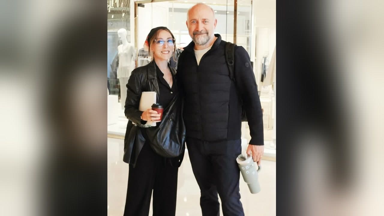 Halit Ergenç and Zerrin Tekindor rehearse “Death of a Salesman”