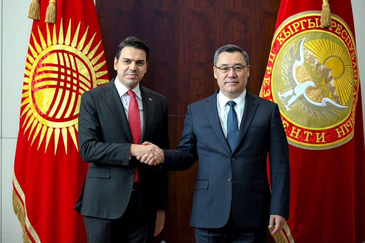 TİKA head Eren meets Kyrgyz President Japarov in Bishkek