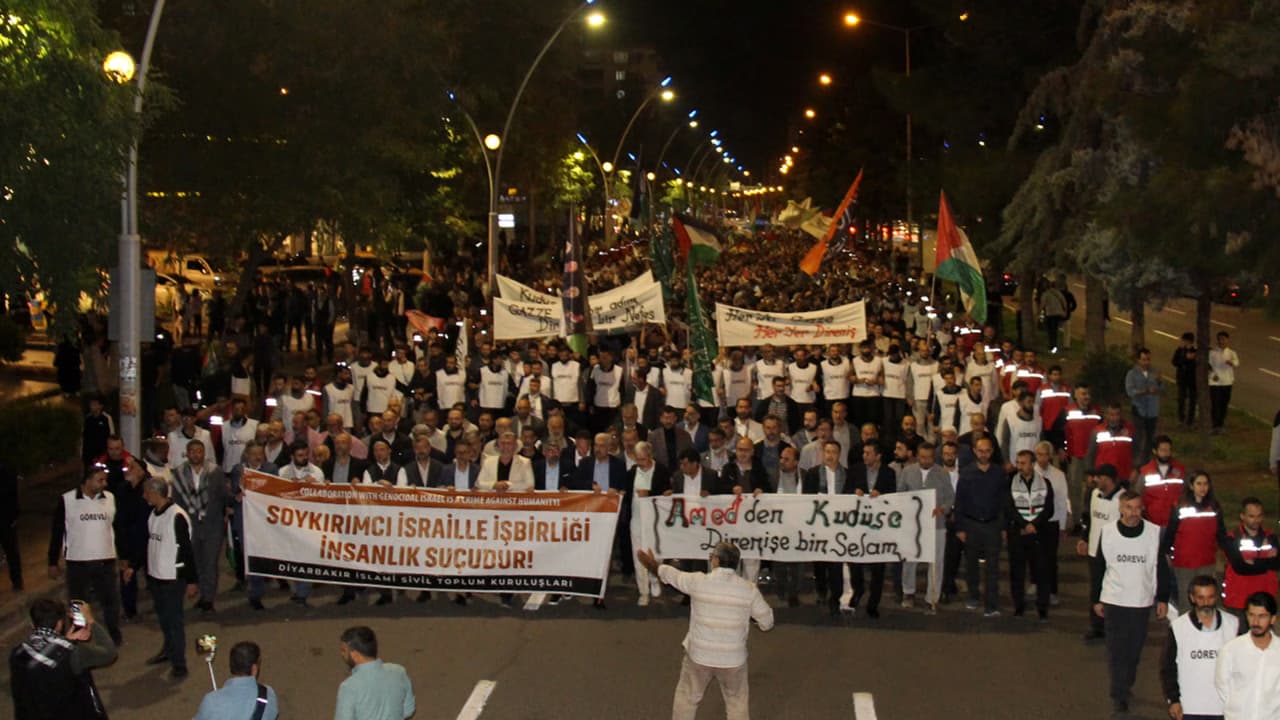 Protests across Türkiye condemn genocidal Israel’s massacres in Gaza