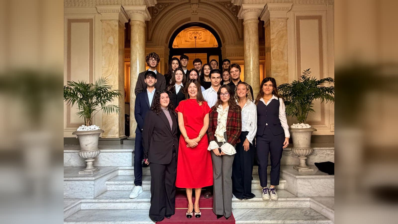 Türkiye’nin Roma Büyükelçiliği, LUISS’li siyaset bilimi öğrencilerini ağırladı