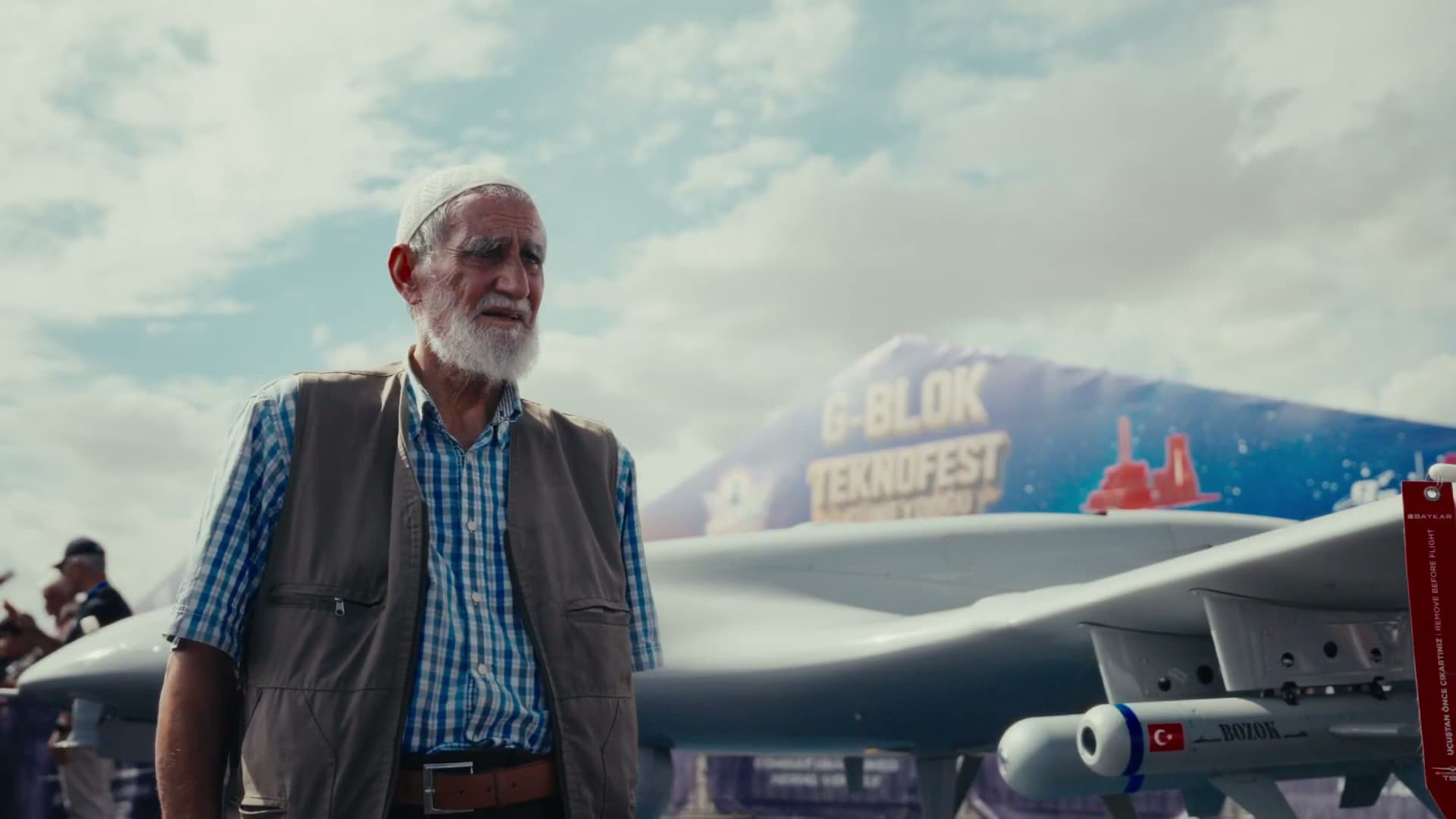 Elderly TEKNOFEST visitor: My father and uncle fought the French here
