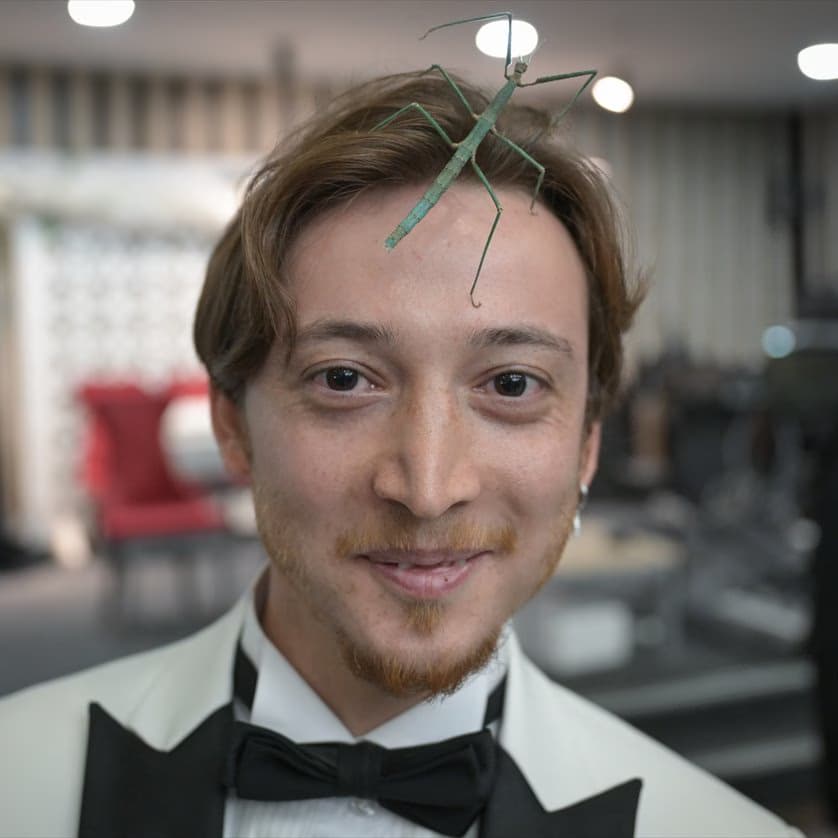 Ankara groom gets iguana and stick insect instead of gold at wedding