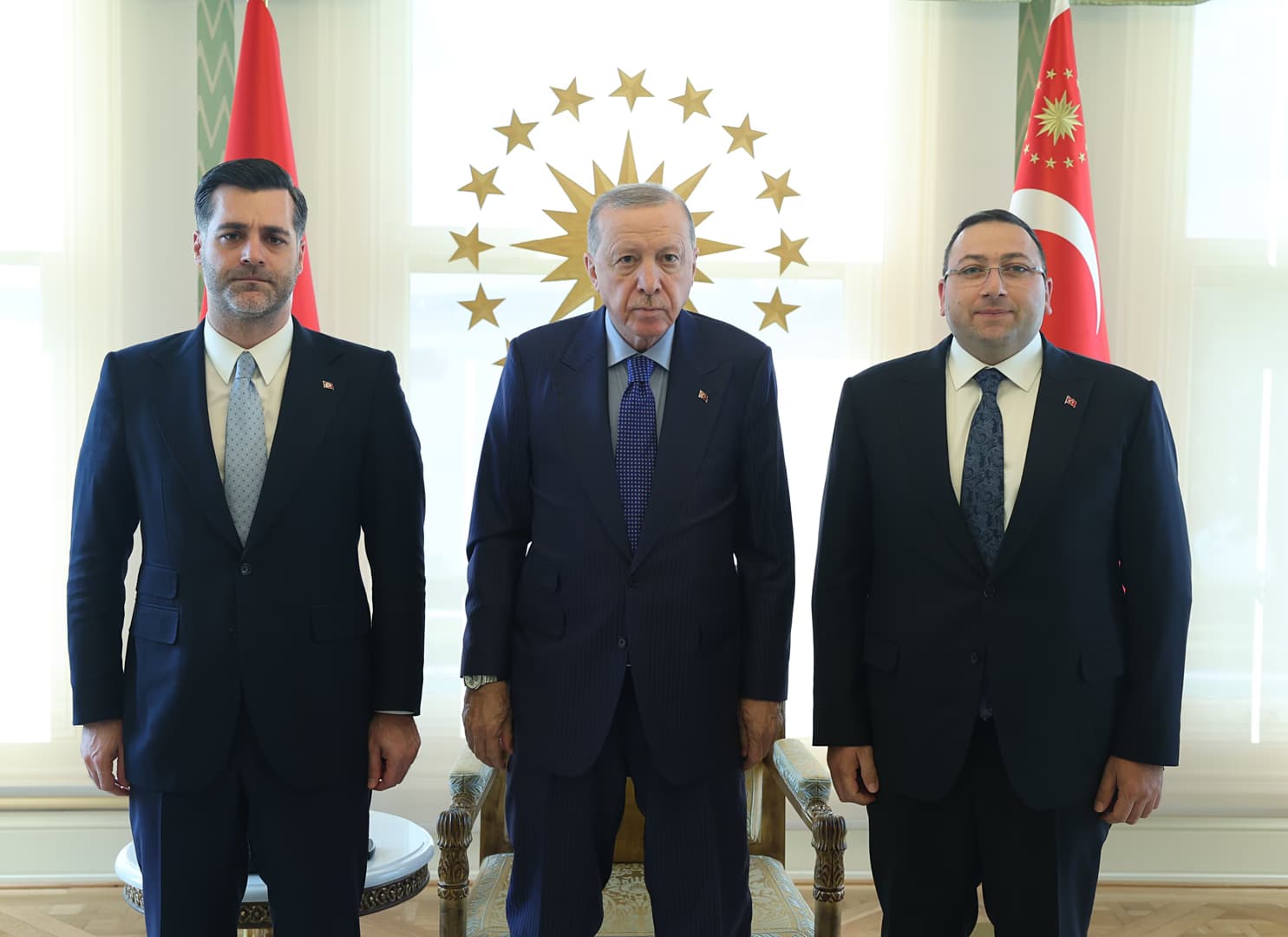 Cumhurbaşkanı Erdoğan, İstanbul'da 4 ilçenin belediye başkanlarını kabul etti
