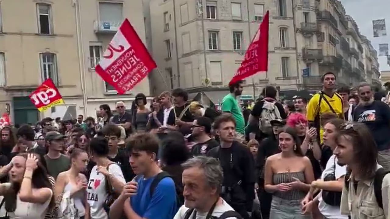 Montpellier student protesters voice support for Gaza