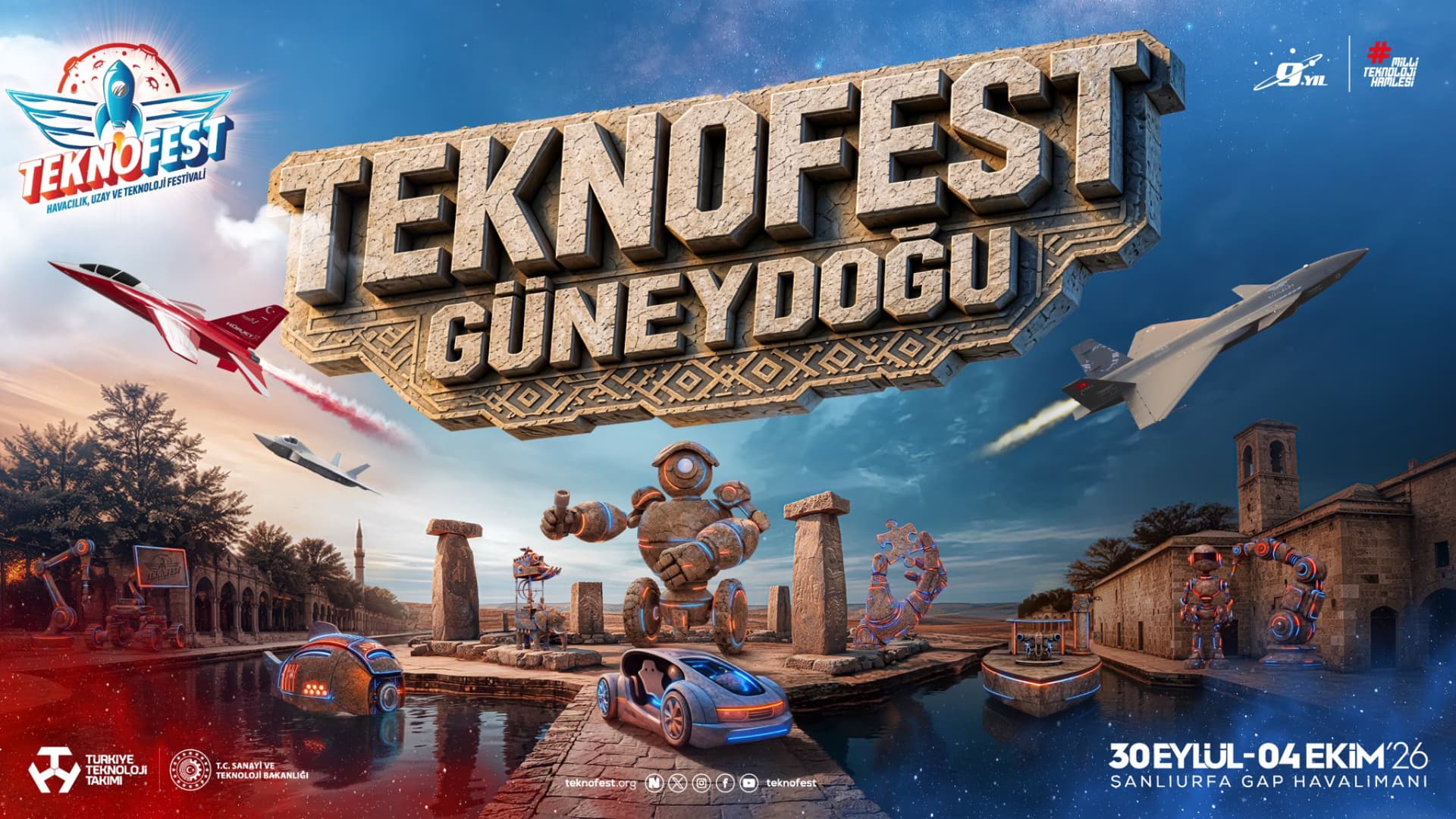 TEKNOFEST Southeast opens in Şanlıurfa on Sept. 30