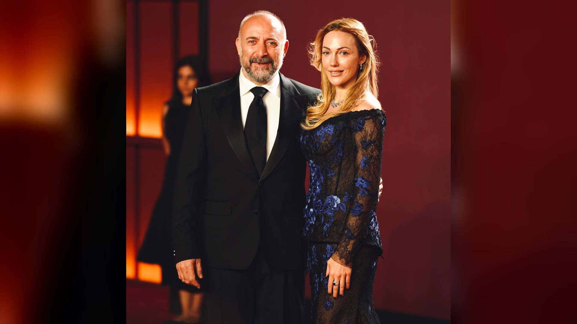 Halit Ergenç ve Meryem Uzerli, İmroz'da Bahar'ın dünya prömiyerinde buluştu