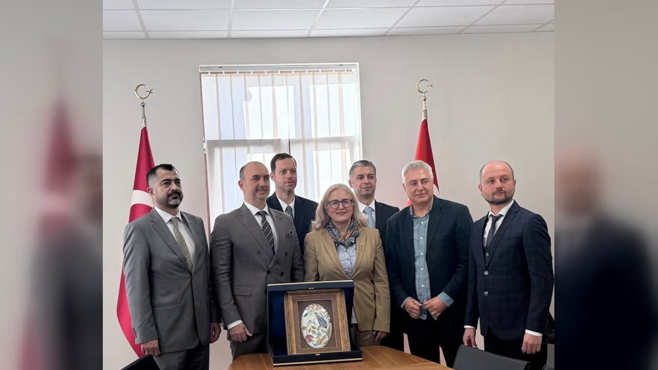 Türkiye'nin Kiev Büyükelçiliği, TUSİB temsilcileriyle Ukrayna'nın yeniden imarını görüştü