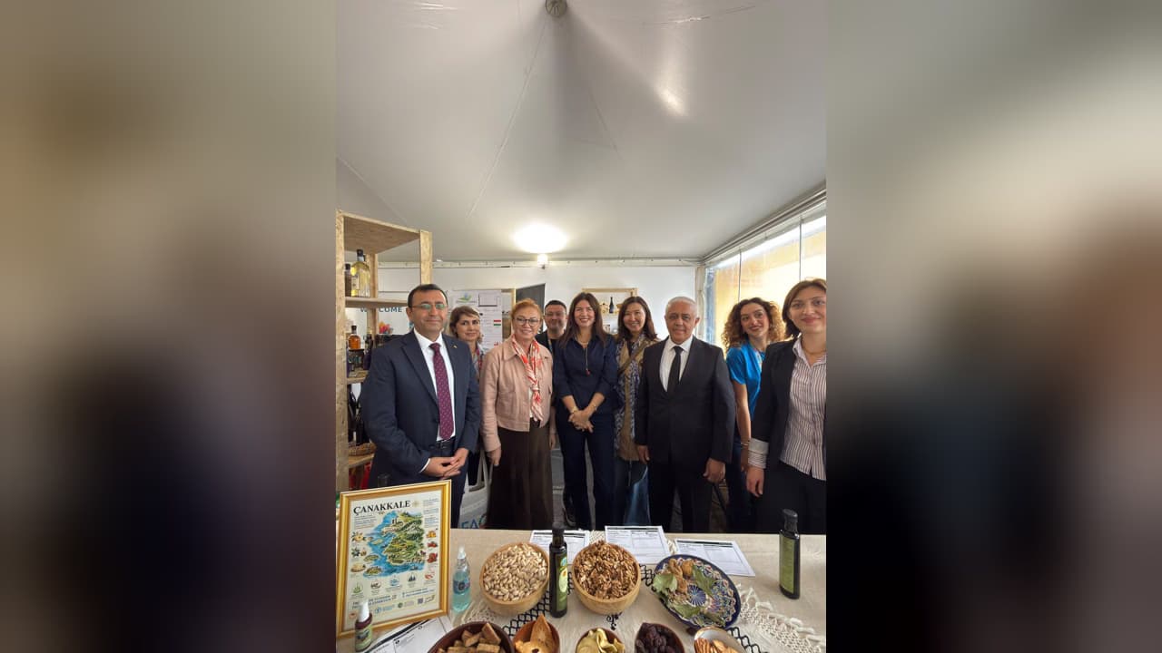Çanakkale'nin lezzetleri Roma'da FAO sergisinde tanıtıldı