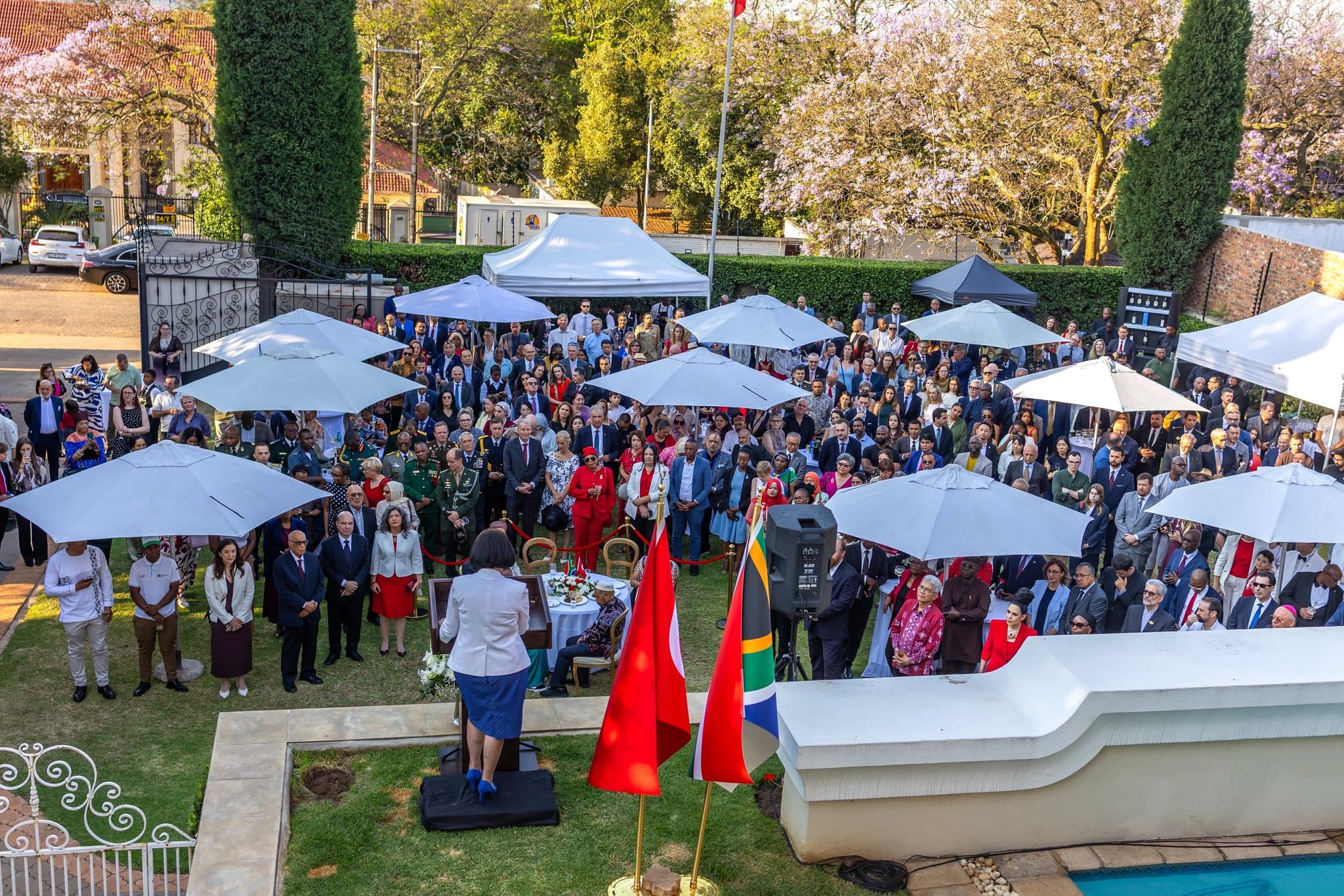 Türkiye's Pretoria Embassy marks Republic's 103rd anniversary with reception
