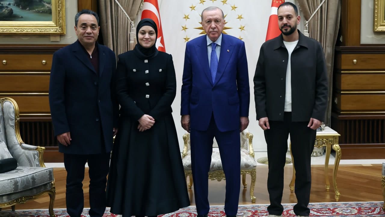 Erdoğan receives family of Hind Rajab, the 6-year-old killed in Gaza