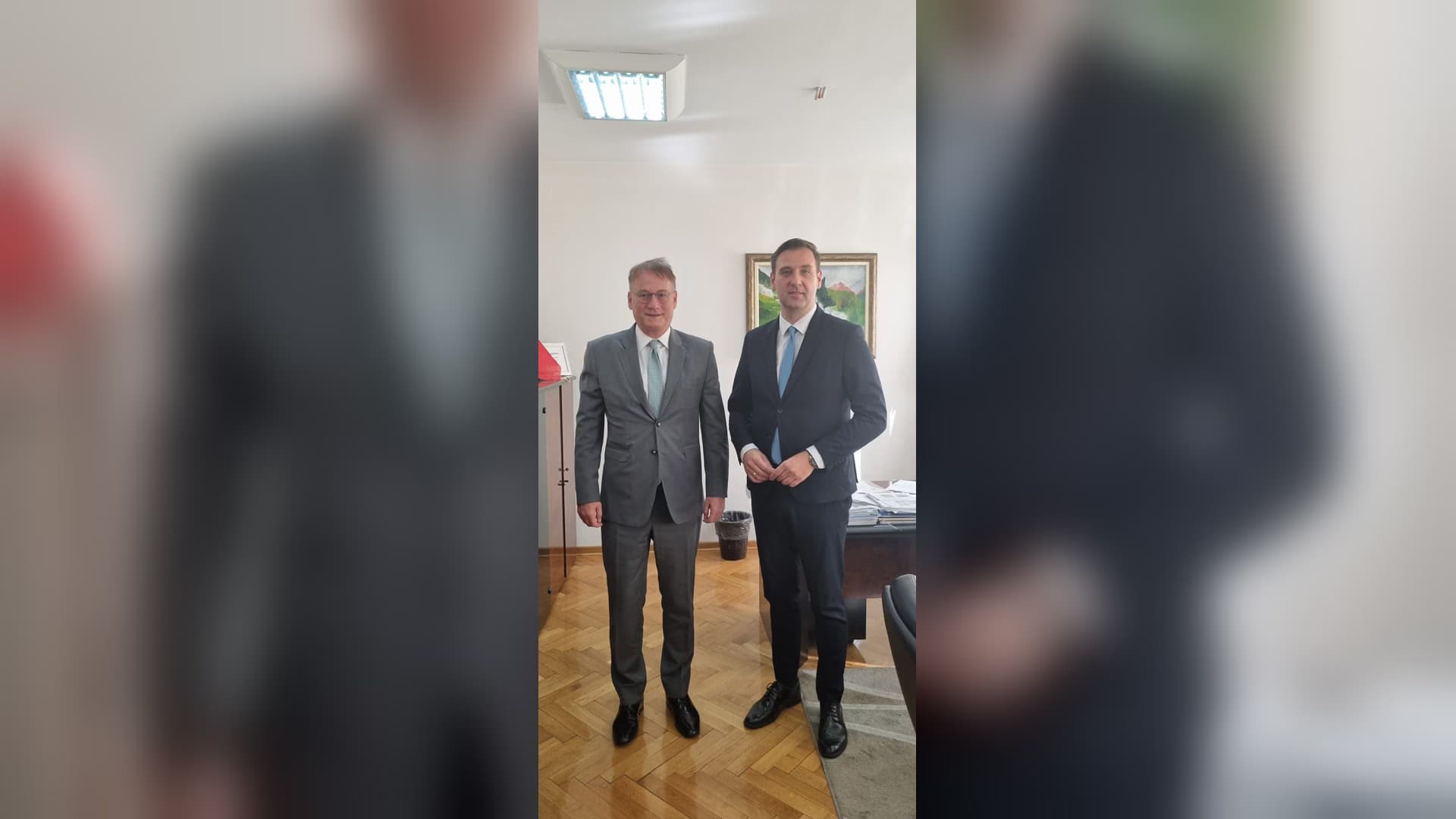 Büyükelçi Saygılı, Sırbistan Eğitim Bakanlığı Devlet Sekreteri Hodžić ile görüştü