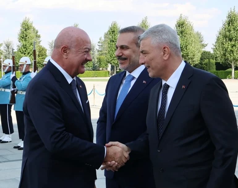 استُقبل رئيس الوزراء النمساوي كريستيان شتوكر من قبل أردوغان في أنقرة