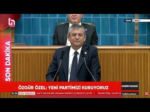 Özgür Özel leaves CHP, announces new party to be main opposition